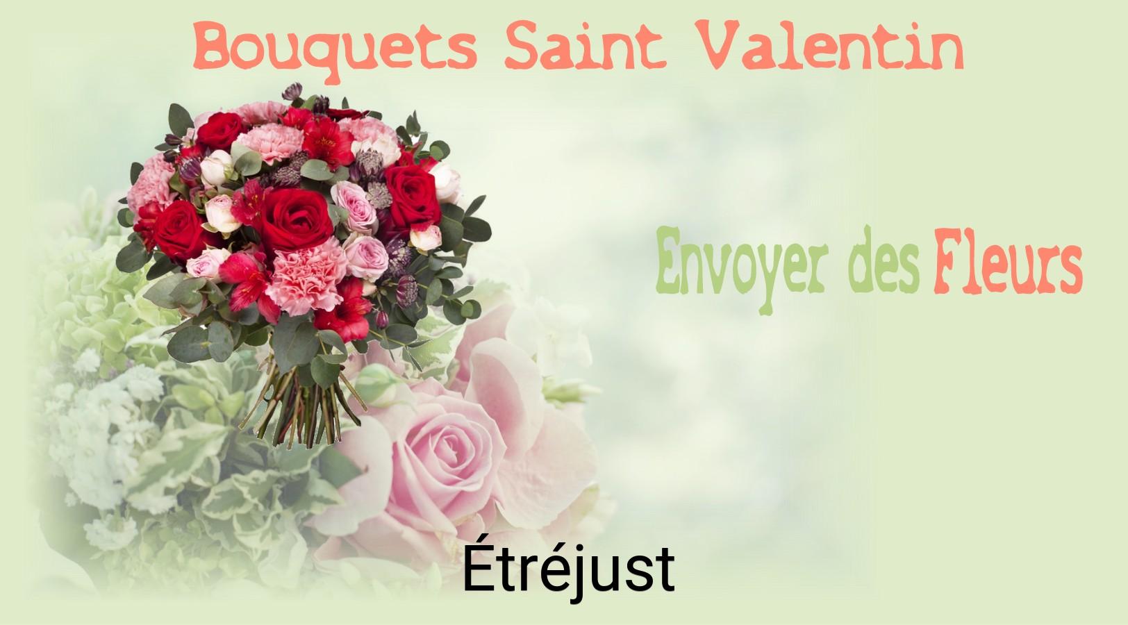 Roses de Saint-Valentin livrées à Étréjust